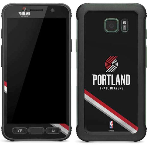 NBA Portland Trail Blazers Away Jersey Galaxy S7 Active Skin