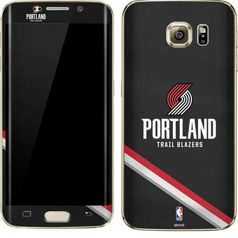 NBA Portland Trail Blazers Away Jersey Galaxy S7 Edge Skin