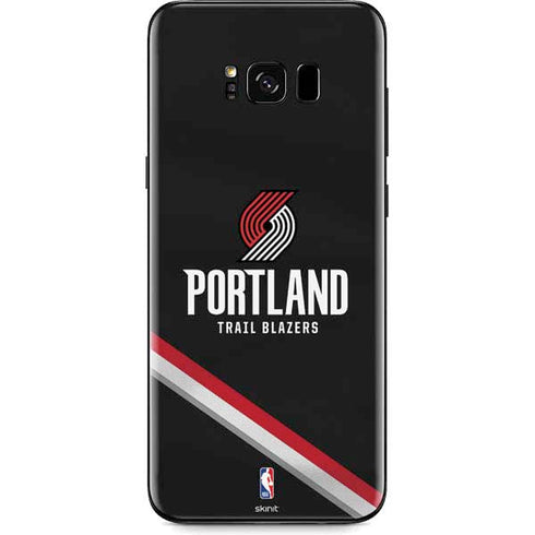 NBA Portland Trail Blazers Away Jersey Galaxy S8 Plus Skin