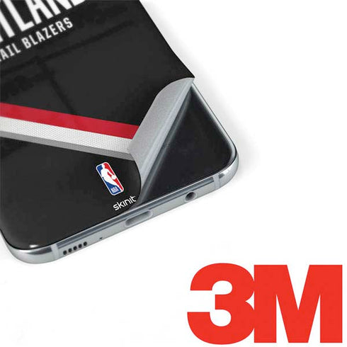 NBA Portland Trail Blazers Away Jersey Galaxy S8 Plus Skin