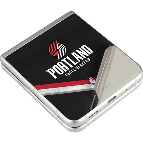 NBA Portland Trail Blazers Away Jersey Galaxy Z Flip3 5G Skin