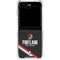 NBA Portland Trail Blazers Away Jersey Galaxy Z Flip5 5G Clear Case