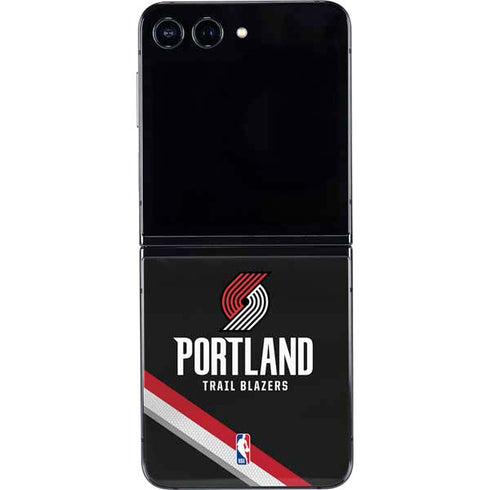 NBA Portland Trail Blazers Away Jersey Galaxy Z Flip5 5G Skin