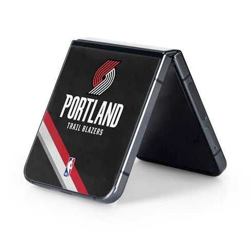 NBA Portland Trail Blazers Away Jersey Galaxy Z Flip5 5G Skin