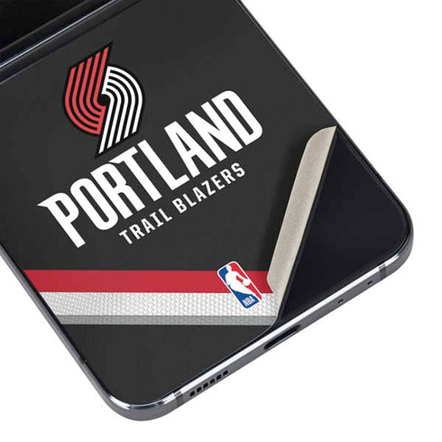 NBA Portland Trail Blazers Away Jersey Galaxy Z Flip5 5G Skin