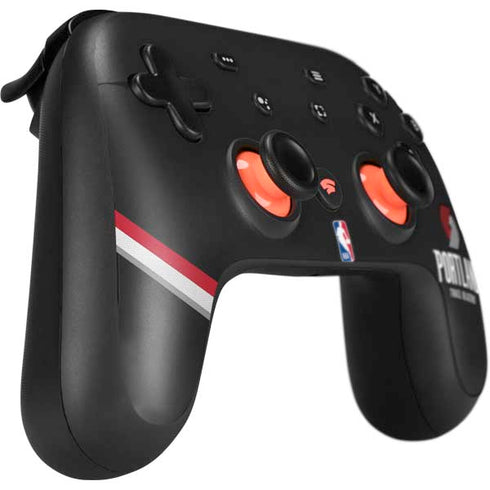 NBA Portland Trail Blazers Away Jersey Google Stadia Controller Skin