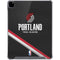 NBA Portland Trail Blazers Away Jersey iPad Pro 12.9in (2020) Clear Case