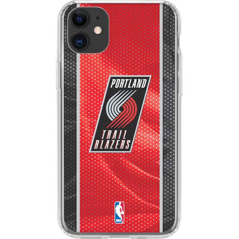 NBA Portland Trail Blazers Away Jersey iPhone 11 Clear Case