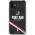 NBA Portland Trail Blazers Away Jersey iPhone 12 Clear Case