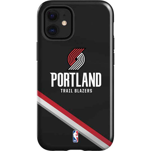NBA Portland Trail Blazers Away Jersey iPhone 12 Mini Impact Case
