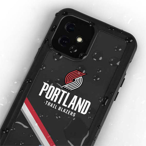 NBA Portland Trail Blazers Away Jersey iPhone 12 Mini Waterproof Case