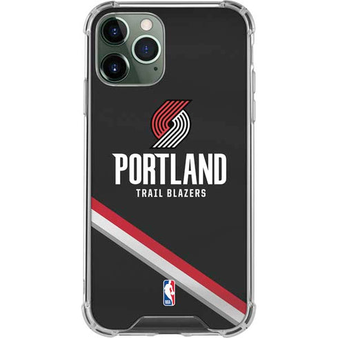 NBA Portland Trail Blazers Away Jersey iPhone 12 Pro Clear Case