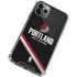 NBA Portland Trail Blazers Away Jersey iPhone 12 Pro Clear Case