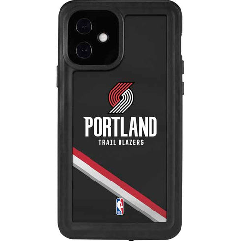 NBA Portland Trail Blazers Away Jersey iPhone 12 Waterproof Case