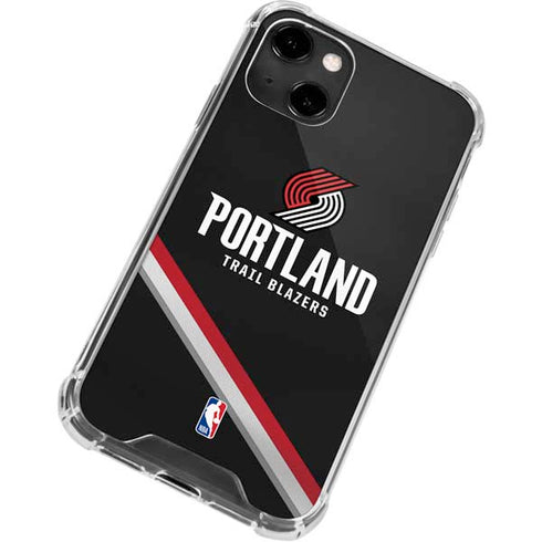 NBA Portland Trail Blazers Away Jersey iPhone 14 Clear Case