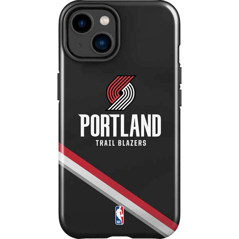 NBA Portland Trail Blazers Away Jersey iPhone 14 Plus Impact Case