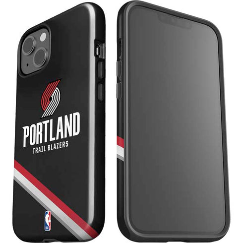 NBA Portland Trail Blazers Away Jersey iPhone 15 Plus Impact Case