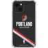 NBA Portland Trail Blazers Away Jersey iPhone 14 Plus Clear Case