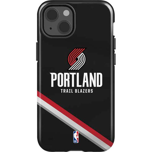 NBA Portland Trail Blazers Away Jersey iPhone 15 Impact Case