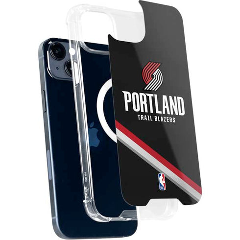 NBA Portland Trail Blazers Away Jersey iPhone 15 Plus MagSafe Case