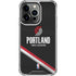 NBA Portland Trail Blazers Away Jersey iPhone 15 Pro Clear Case
