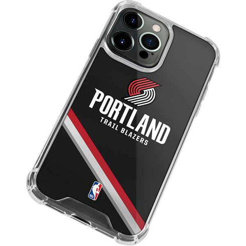 NBA Portland Trail Blazers Away Jersey iPhone 14 Pro Clear Case