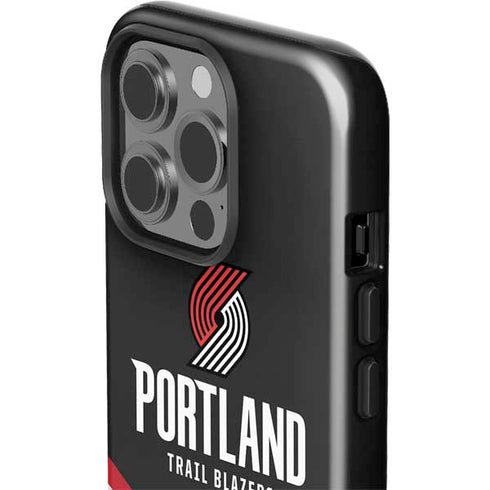 NBA Portland Trail Blazers Away Jersey iPhone 14 Pro Impact Case