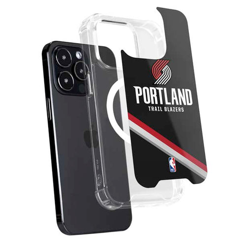 NBA Portland Trail Blazers Away Jersey iPhone 15 Pro MagSafe Case
