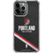 NBA Portland Trail Blazers Away Jersey iPhone 14 Pro Max Clear Case