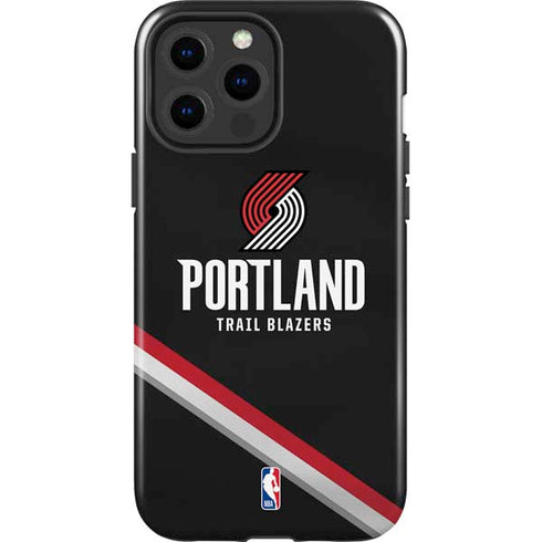 NBA Portland Trail Blazers Away Jersey iPhone 15 Pro Max Impact Case