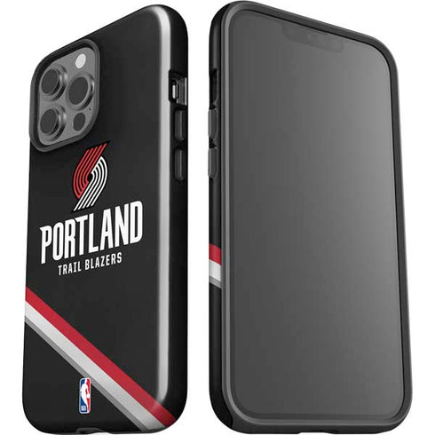NBA Portland Trail Blazers Away Jersey iPhone 15 Pro Max Impact Case