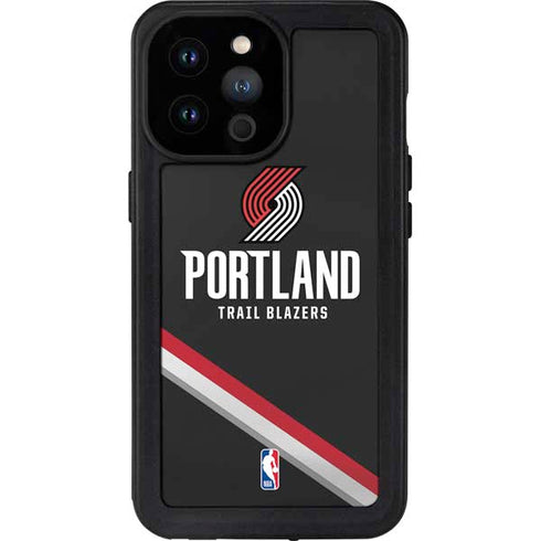 NBA Portland Trail Blazers Away Jersey iPhone 14 Pro Max Waterproof Case