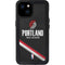 NBA Portland Trail Blazers Away Jersey iPhone 15 Plus Waterproof Case