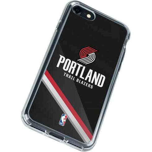 NBA Portland Trail Blazers Away Jersey iPhone SE (2nd & 3rd Gen) Clear Case