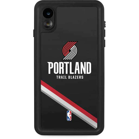 NBA Portland Trail Blazers Away Jersey iPhone XR Waterproof Case