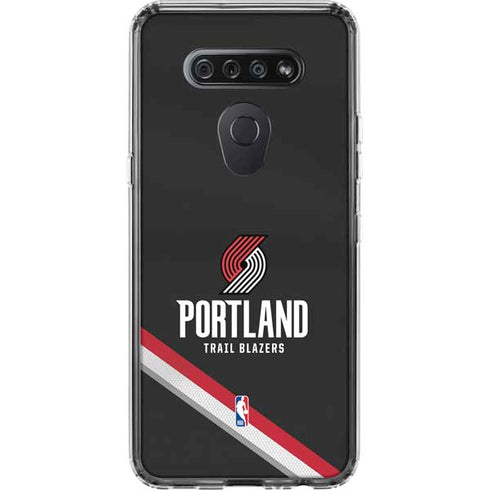NBA Portland Trail Blazers Away Jersey LG K51/Q51 Clear Case