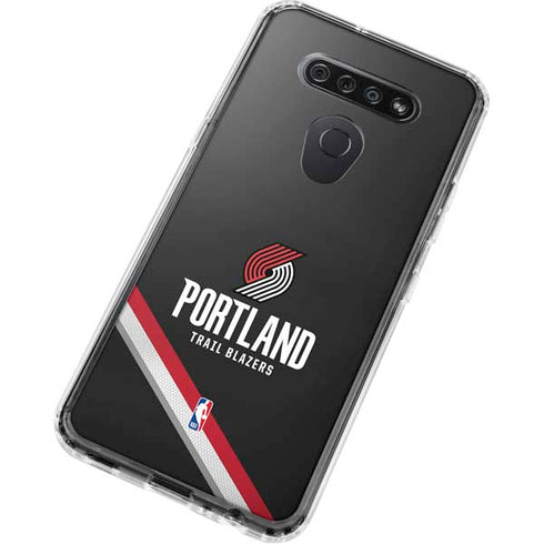 NBA Portland Trail Blazers Away Jersey LG K51/Q51 Clear Case