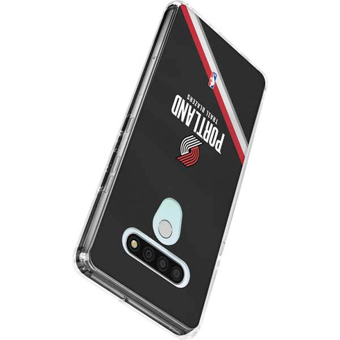NBA Portland Trail Blazers Away Jersey LG Stylo 6 Clear Case