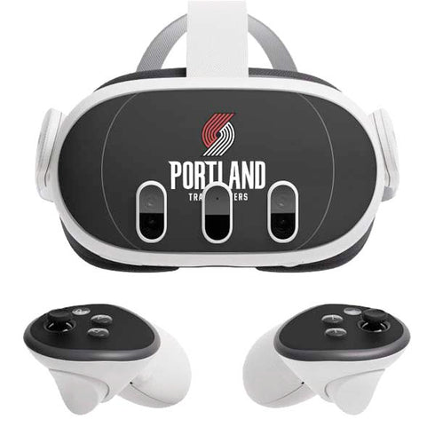 NBA Portland Trail Blazers Away Jersey Meta Quest 3 Skin