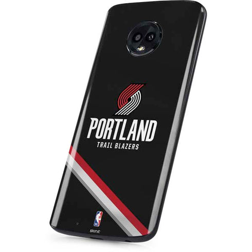 NBA Portland Trail Blazers Away Jersey Moto G6 Skin