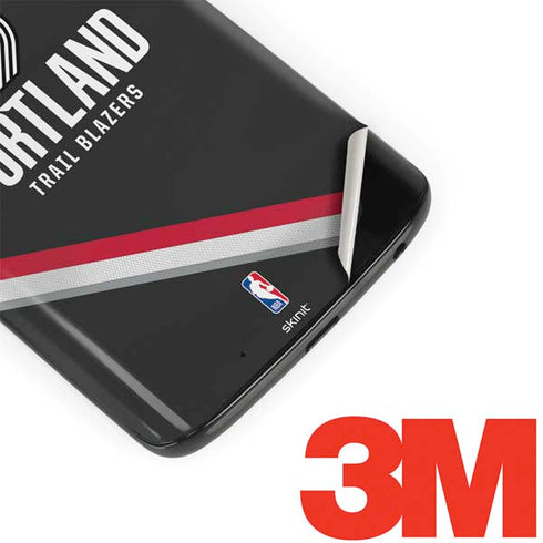 NBA Portland Trail Blazers Away Jersey Moto G6 Skin