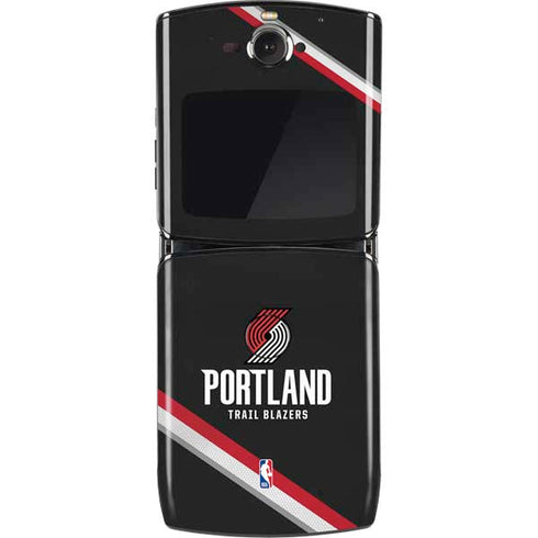 NBA Portland Trail Blazers Away Jersey Motorola RAZR Skin