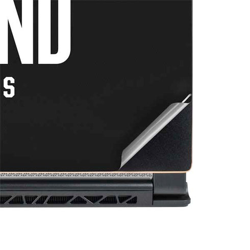 NBA Portland Trail Blazers Away Jersey MSI GS65 Stealth Laptop Skin