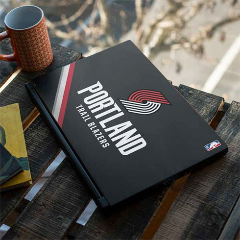 NBA Portland Trail Blazers Away Jersey MSI GS65 Stealth Laptop Skin
