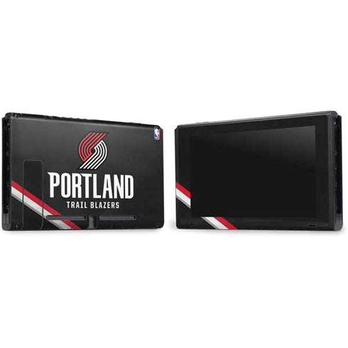 NBA Portland Trail Blazers Away Jersey Nintendo Switch Bundle Skin