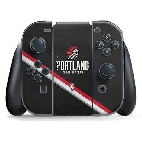 NBA Portland Trail Blazers Away Jersey Nintendo Switch (2017-2021) Joy-Con Controller Skin