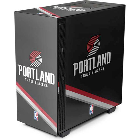 NBA Portland Trail Blazers Away Jersey NZXT H510 Compact ATX Mid-Tower Case Skin