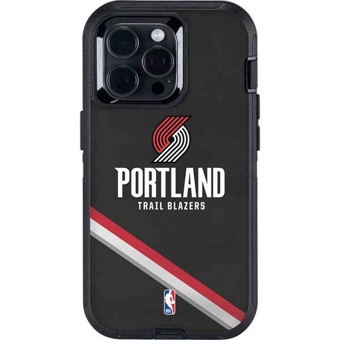 NBA Portland Trail Blazers Away Jersey Otterbox Defender iPhone Skin