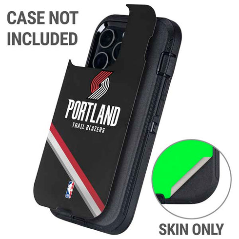 NBA Portland Trail Blazers Away Jersey Otterbox Defender iPhone Skin