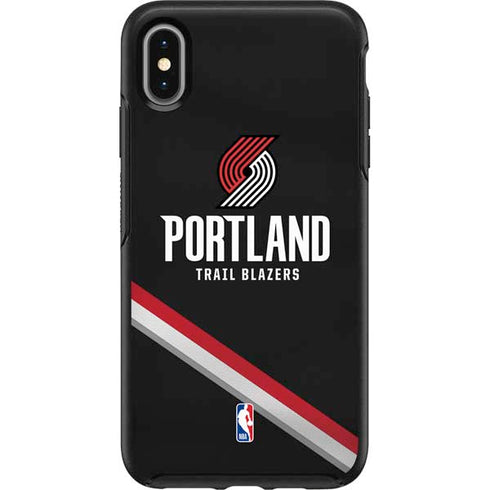 NBA Portland Trail Blazers Away Jersey Otterbox Symmetry iPhone Skin
